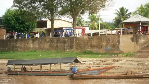 Chazuta coast Peruvian Amazonia Stock Footage 87808897