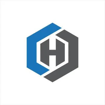 CHD Letter monogram Initial Logo Design Template Vector Illustration. CHD e.. Stock Illustration