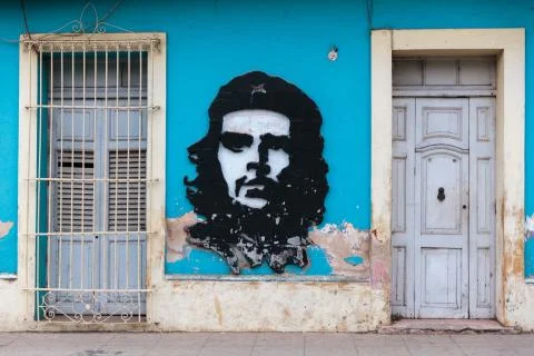 Che Guevara graffiti Stock Photos