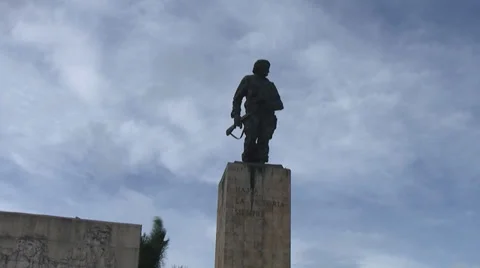 Che Guevara Mausoleum Time Lapse Cuba Stock-Footage 28738249