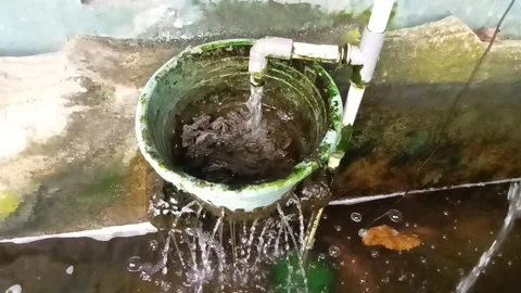 Cheap and creative water filtration solutions Stock Footage 307189478