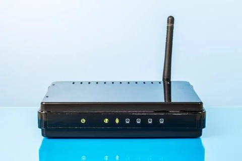 Cheap wireless router Stock Photos