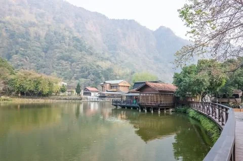 Checheng Timber Pond Stock Photos