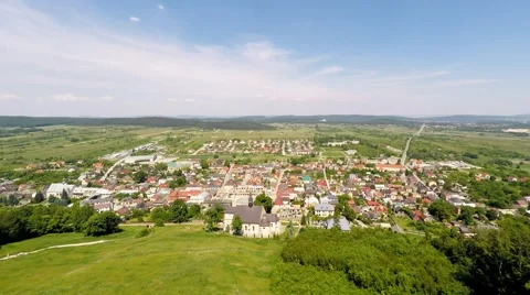 Checiny town, Poland Video stock 50963257