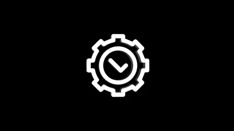 Check 3D rendering rotating gear mechanism wheel for teamwork success and t.. Vídeo Stock 313462746