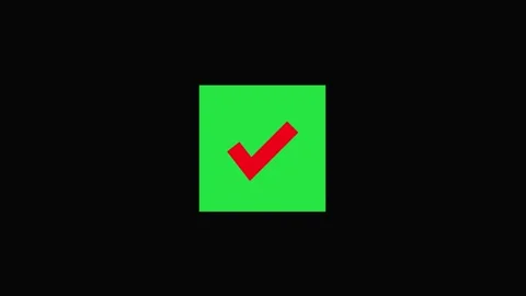 Check and success animation. check mark icon animation. tick confirm correc.. 스톡 동영상 337658928