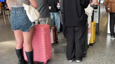 Check in area Stock Footage 334534347
