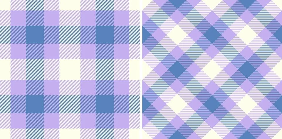 Check background fabric of pattern texture tartan with a vector plaid seaml.. Illustrazione stock