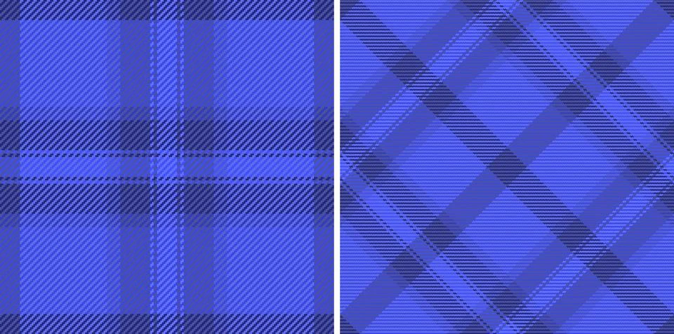 Check background plaid of tartan vector pattern with a seamless fabric text.. 스톡 일러스트