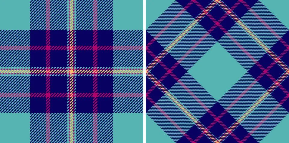 Check background vector of texture plaid seamless with a pattern textile fa.. Illustrazione stock