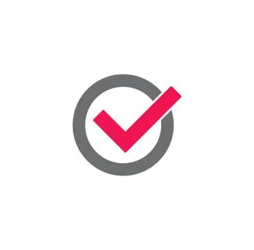 Check box icon on background for graphic and web design. Creative illustration Stock Illustration