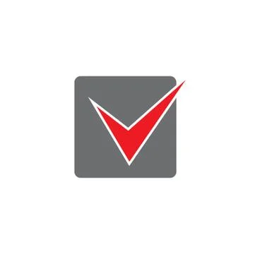 Check box icon on background for graphic and web design. Creative illustration Stock Illustration