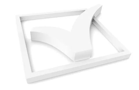 Check box Stock Illustration