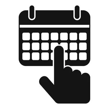 Check calendar icon simple vector. Service customer Ilustración de archivo