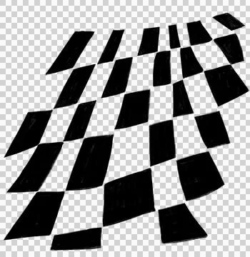 Check checker checkered pattern retro abstract background illustration hand.. Stock Illustration