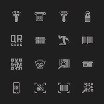 Check Code - Flat Vector Icons Stock Illustration