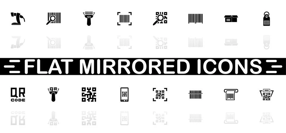 Check Code - Flat Vector Icons 스톡 일러스트