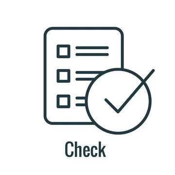 Check Concept for Plan Do Check Act Business Strategy  - Continuous Improve.. Stock Illustration