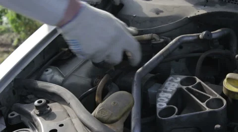 Check the coolant Stock Footage 56140778