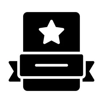 Check this creatively designed vector of certificate in trendy style, premium Stock Illustration