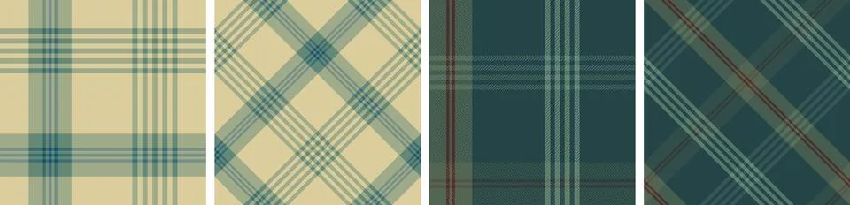 Check design seamless pattern tartan plaid for dress gingham,flannel skirt Illustrazione stock