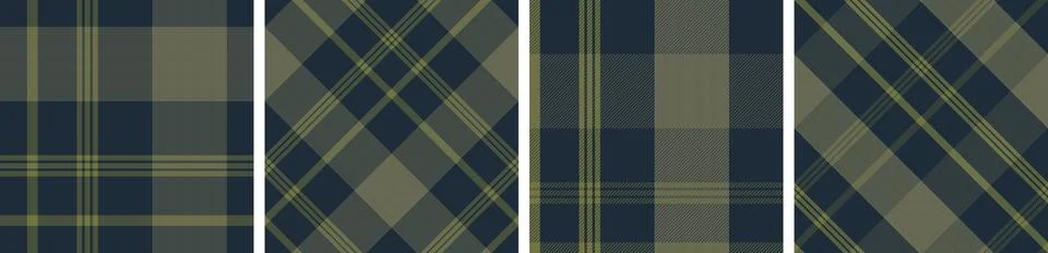 Check design seamless pattern tartan plaid for dress gingham,flannel skirt Stock Illustration