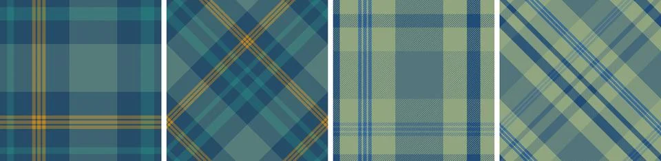 Check design seamless pattern tartan plaid for dress gingham,flannel skirt Illustrazione stock