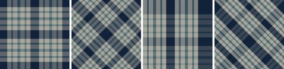 Check design seamless pattern tartan plaid for dress gingham Illustrazione stock