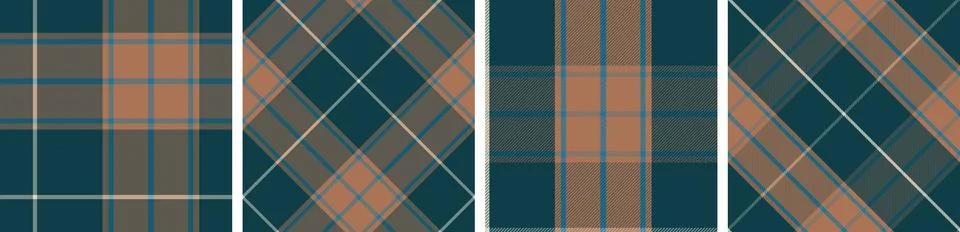 Check design seamless pattern tartan plaid for dress gingham Illustrazione stock