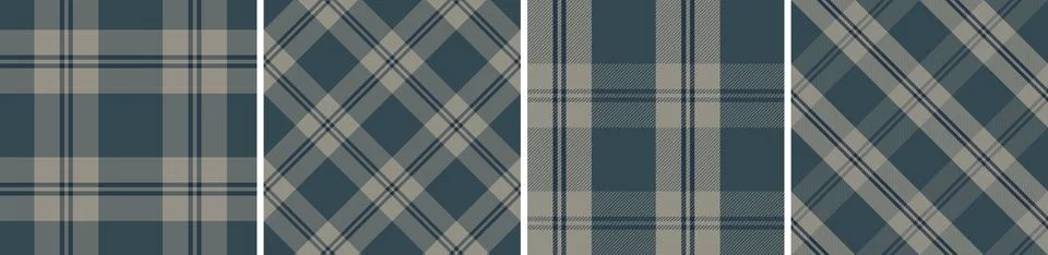 Check design seamless pattern tartan plaid for dress gingham,flannel skirt Stock Illustration
