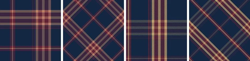 Check design seamless pattern tartan plaid for dress gingham,flannel skirt Stock Illustration