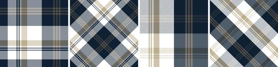 Check design seamless pattern tartan plaid for dress gingham,flannel skirt 스톡 일러스트