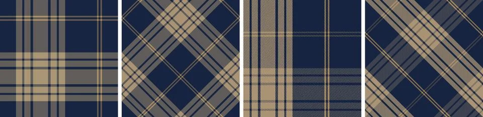 Check design seamless pattern tartan plaid for dress gingham,flannel skirt Stock Illustration