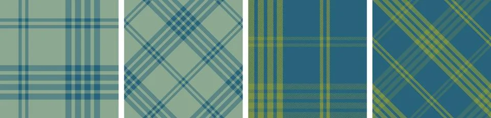 Check design seamless pattern tartan plaid for dress gingham,flannel skirt Stock Illustration