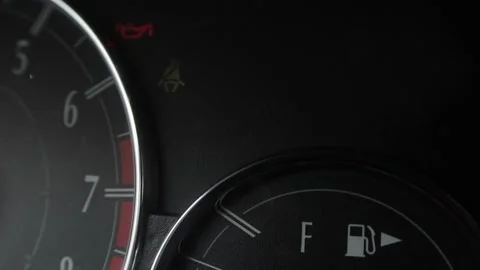 Check engine light on, blinking Stock Footage 170852993