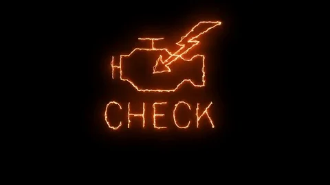 Check engine,futuristic background Stock Footage 82108926