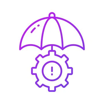 Check this eye catching vector of risk management in modern design style イラスト素材