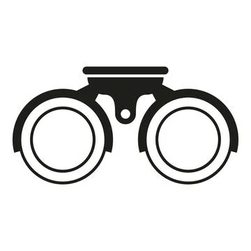 Check eye icon simple vector. Test eyesight Illustrazione stock