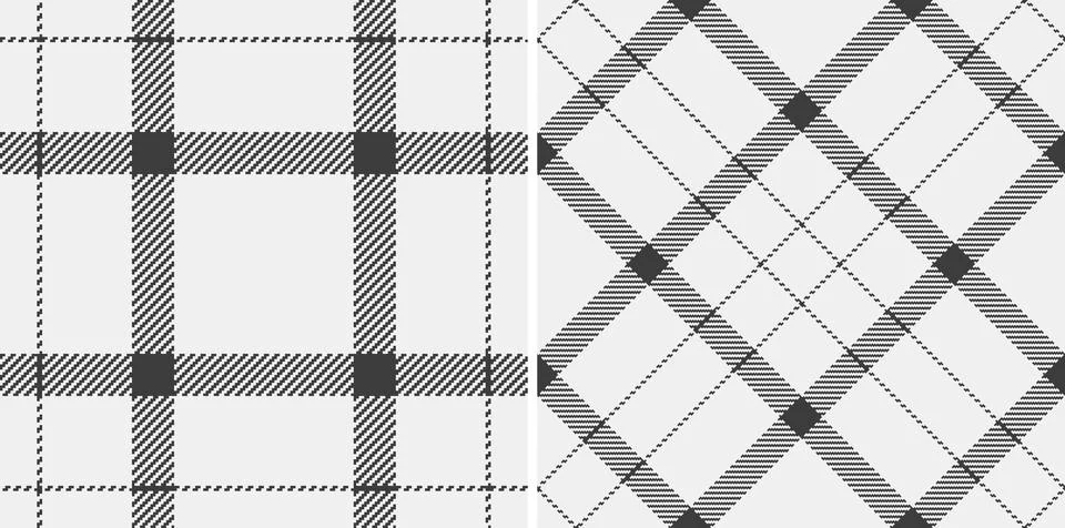Check fabric plaid of texture background textile with a seamless pattern ve.. Stock Illustration