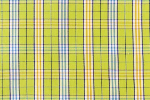 Check fabric texture pixel seamless pattern Stock Photos