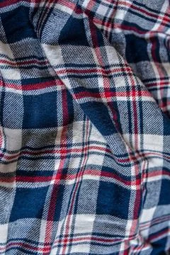 Check fabric texture. Stripe square background. Stock Photos