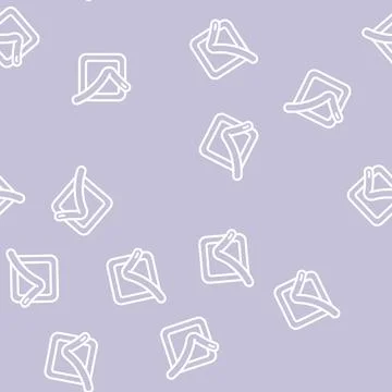Check file line vector seamless pattern Stock Illustration