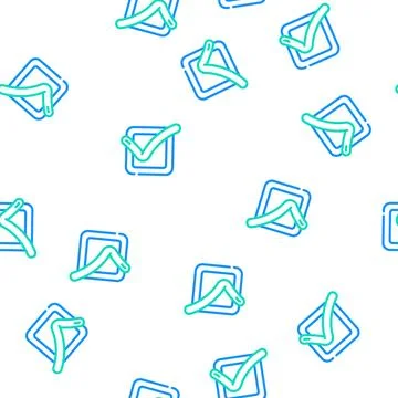 Check file vector seamless pattern Stock Illustration