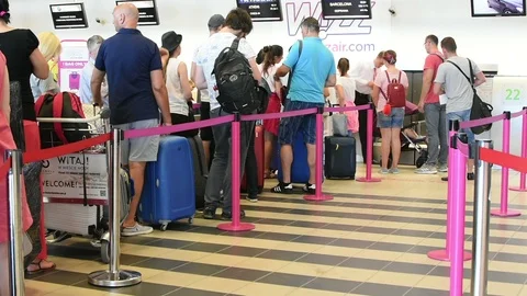 Check in  스톡 동영상 91295948