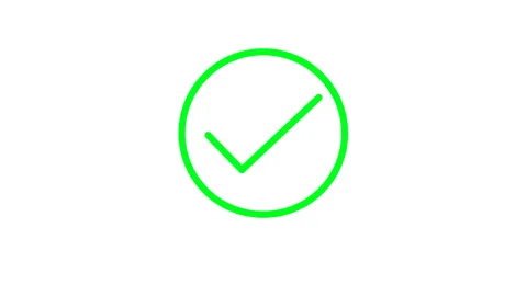 Check the green circle animation checkbox Stock Footage 238985897