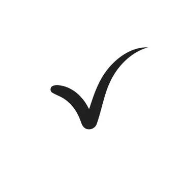 Check Icon Vector Stock Illustration