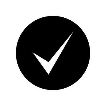 Check icon vector template illustration design Stock Illustration