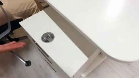 Check if the safe is closed. Stock Footage 79237235