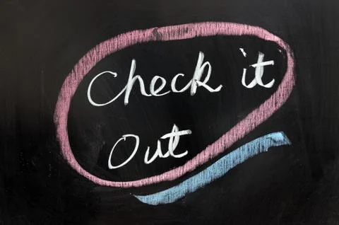 Check it out Stock Photos