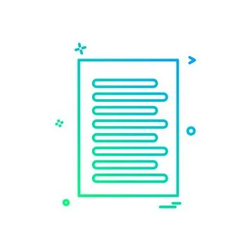 Check list document icon vector design Stock Illustration